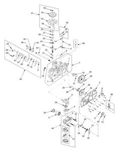 Part Location Diagram of HG-70865 MTD ARM KIT-BRAKE